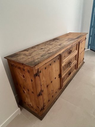 Aparador Mexicano Madera Maciza vintage restaurar