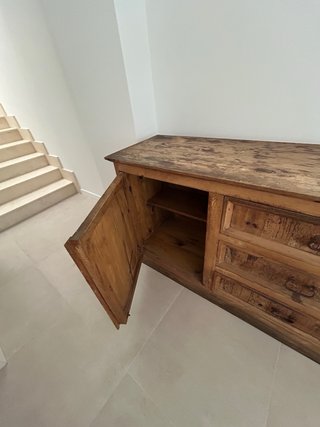 Aparador Mexicano Madera Maciza vintage restaurar