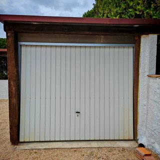 Puerta garaje aluminio 200x238