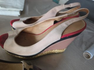 3 Pares Zapatos Mujer. 2cuñas y unos tacones