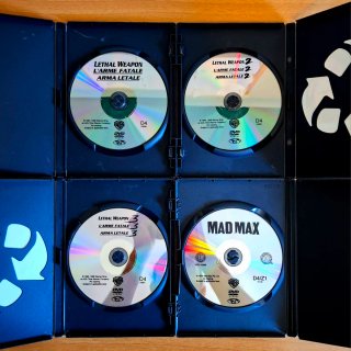 DVD Mad Max + Arma Letale 1, 2, 3, film Mel Gibson
