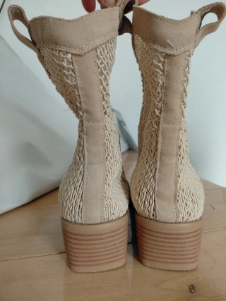 Botines Cesare Gaspari Beige Verano