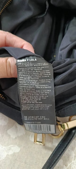 Bolso Bimba y Lola Negro