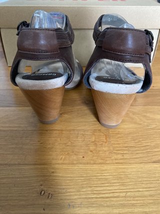 Sandalias Camper de Piel, Marrón, Nuevas, talla 39