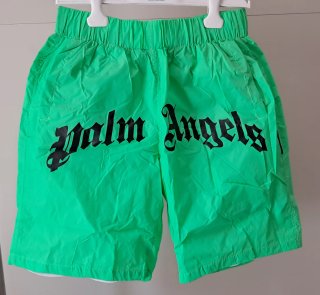 Pantaloncino Mare Palm Angels Verde Fluo Taglia L