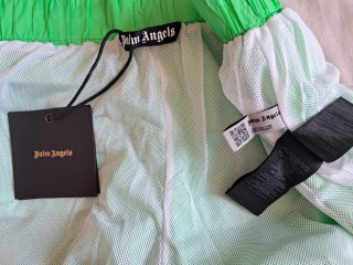 Pantaloncino Mare Palm Angels Verde Fluo Taglia L