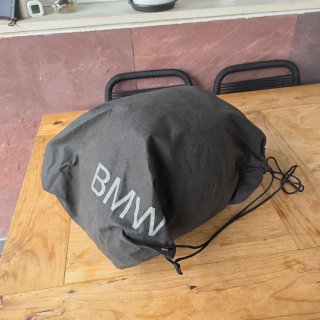 Casco de moto BMW negro