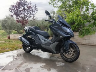 Kymco Xciting 400i Maxi Scooter Negra/Gri 16,000km