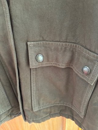 Chaqueta Mango Verde Oliva