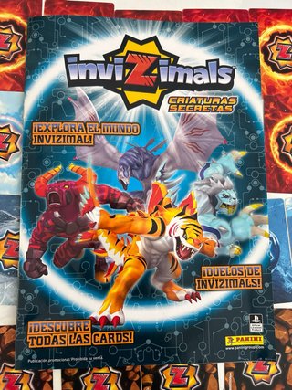 Cartas InviZimals + Álbum