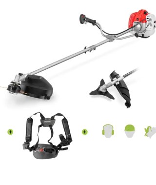 Podadora gasolina GreenCut + Accesorios