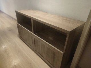 Mueble TV Ikea madera claro