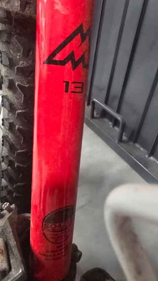 Bicicleta Montaña MTB Roja Talla S