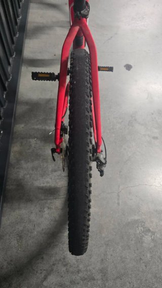 Bicicleta Montaña MTB Roja Talla S