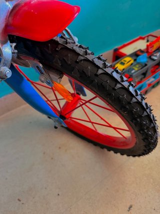 Bicicleta infantil Spiderman