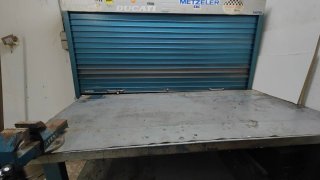Banco de trabajo HECO con persiana y tornillo