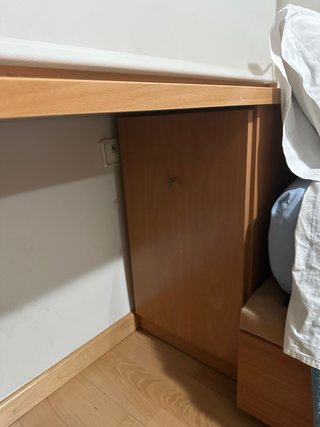 Dormitorio juvenil completo madera