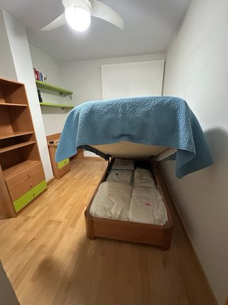 Dormitorio juvenil completo madera
