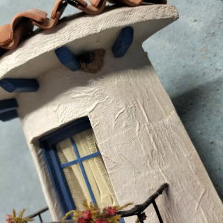 Teja decorativa estilo mediterráneo