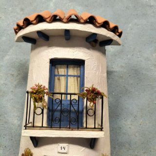 Teja decorativa estilo mediterráneo