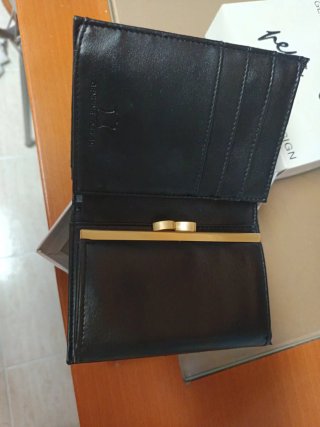 Cartera Pepa G. Piel Negra Mujer