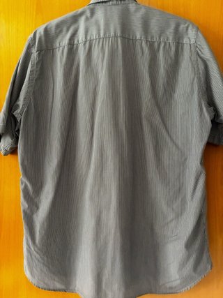 Camisa Royal Shirt Rayas Grises y Blancas