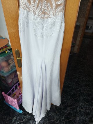Vestido de Novia Transparencias Encaje
