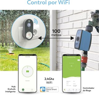 Garza Smart programador riego wifi jardín
