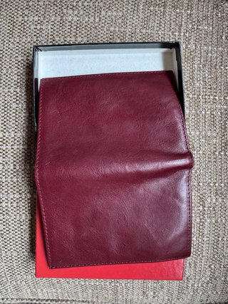 Cartera Cuero Disaronno Roja