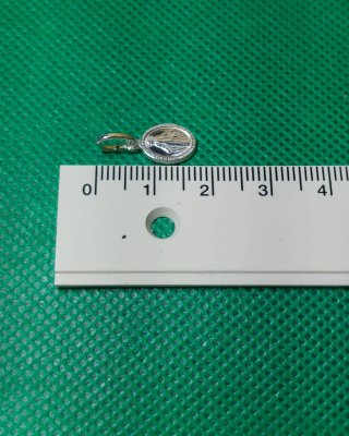 Medalla de la Virgen Milagrosa de Plata de Ley