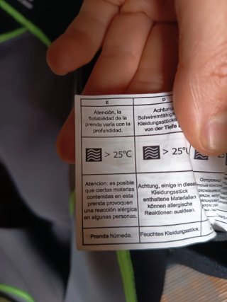 Traje Neopreno Largo Adulto Talla L