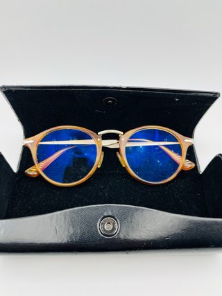 Gafas Persol Vintage Marrón Dorado