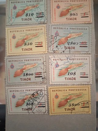 Sellos Timor Colonia Portuguesa