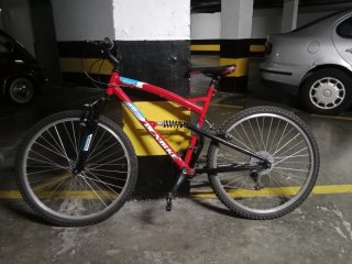 Bicicleta Montaña Roja DENBIKE