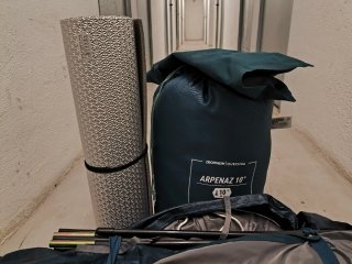Kit Completo Acampada Decathlon