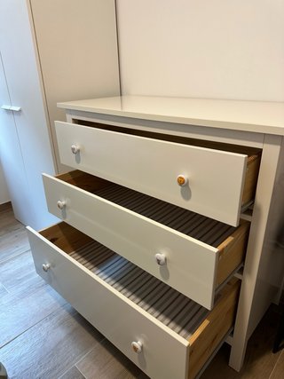 Cómoda IKEA Hemnes 3 cajones blanca