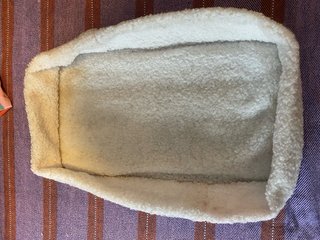 Transportín para gato gris