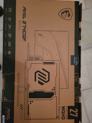 Monitor Curvo MSI MAG 274QF 27 WQHD 180Hz