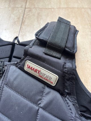 Chaleco equitación SmartRider Negro
