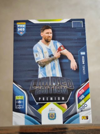 Lionel Messi Limited Edition Premium Adrenalyn 365