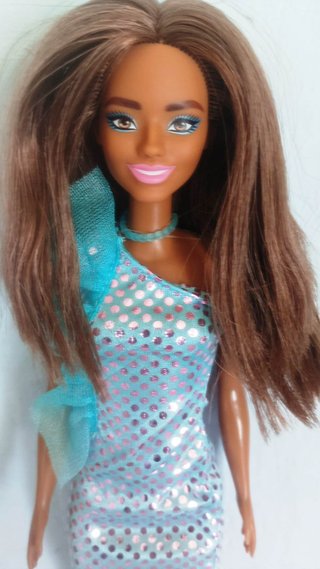 Lote 3 Barbies Vestidos Brillantes