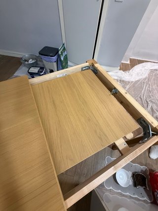 Mesa extensible Ekedalen Ikea madera