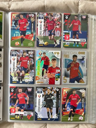 Álbum cromos fútbol. Panini. Adrenalyn.