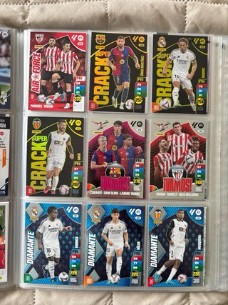 Álbum cromos fútbol. Panini. Adrenalyn.