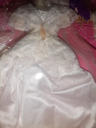 Vestido Novia Muñeca Julia Años 70-80
