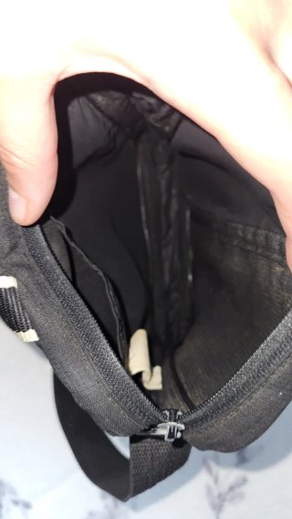 Bolso bandolera Adidas negro