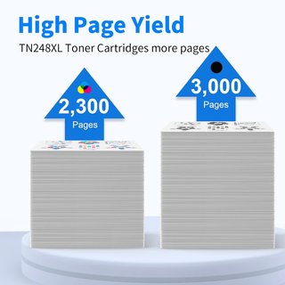 Toner compatibile Brother per stampa a colori, 4-pack