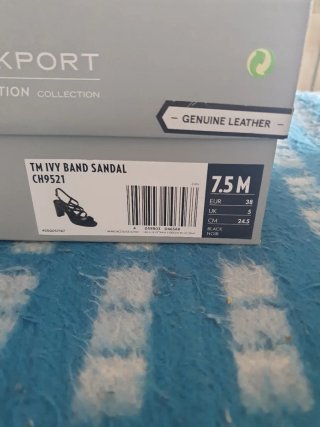 Sandalias Rockport T38 Negras