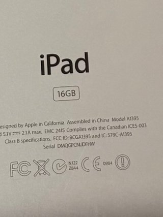 iPad 2 16GB Negro