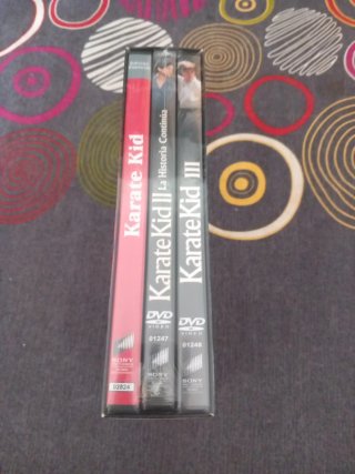 Trilogía Karate Kid DVD Sin Abrir,nueva a estrenar